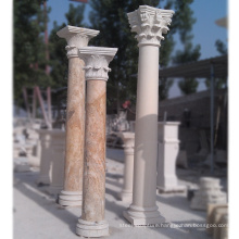 High quality house pillars designs roman marble pillar for sale